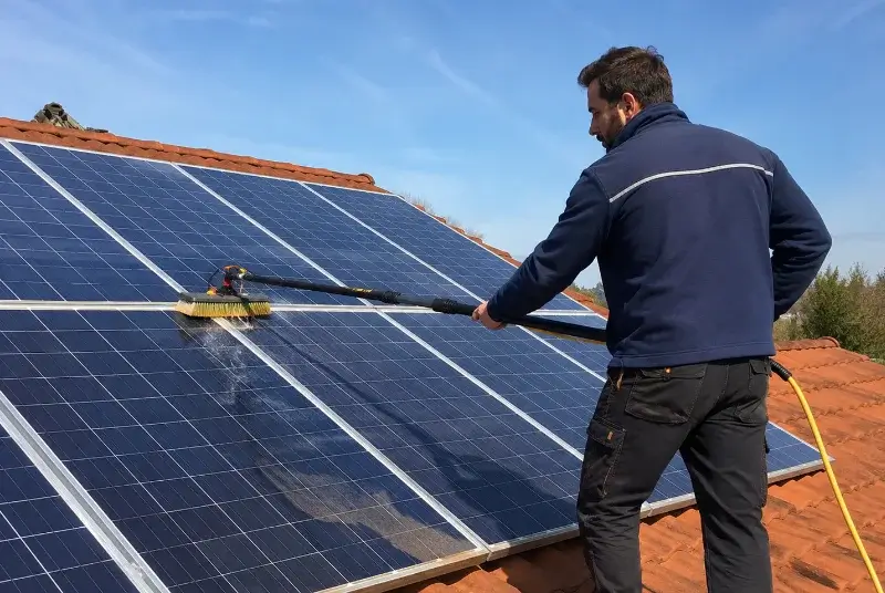 Nettoyage et entretien de panneaux solaires à Châtillon