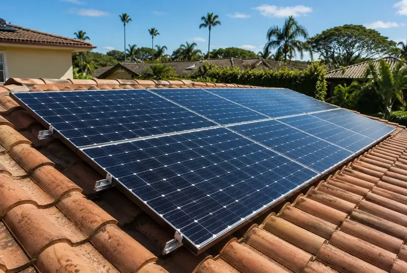 Installation de panneaux solaires à Châtillon